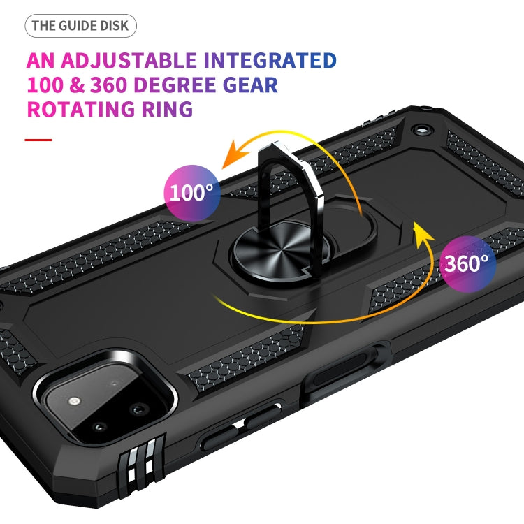 Shockproof TPU + PC Protective Case with 360 Degree Rotating Holder, For Samsung Galaxy A22 5G, For Samsung Galaxy A22 4G