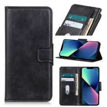 Load image into Gallery viewer, Mirren Crazy Horse Texture Horizontal Flip Leather Case with Holder &amp; Card Slots &amp; Wallet, For iPhone 13 mini, For iPhone 13, For iPhone 13 Pro, For iPhone 13 Pro Max, For Nokia C10 / C20