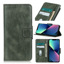 Load image into Gallery viewer, Mirren Crazy Horse Texture Horizontal Flip Leather Case with Holder &amp; Card Slots &amp; Wallet, For iPhone 13 mini, For iPhone 13, For iPhone 13 Pro, For iPhone 13 Pro Max, For Nokia C10 / C20