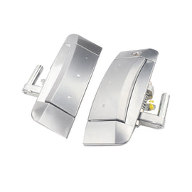 A5924 1 Pair Car Door Outside Handle 80607-CD41E+80606-CD01E for Nissan 350Z 2003-2009, CP-2593, CP-2592