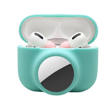 Load image into Gallery viewer, 2 in 1 Shockproof Full Coverage Silicone Protective Case, For AirPods Pro / AirTag