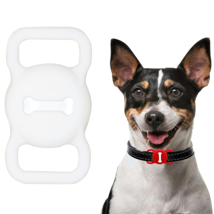 Shockproof Anti-scratch Silicone Case Protective Cover, Style: Bones, For AirTag