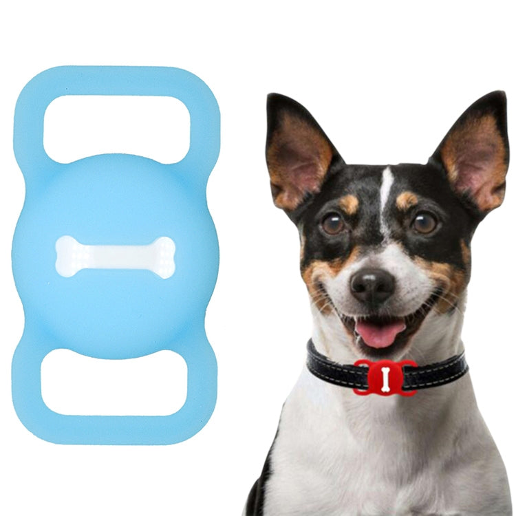 Shockproof Anti-scratch Silicone Case Protective Cover, Style: Bones, For AirTag