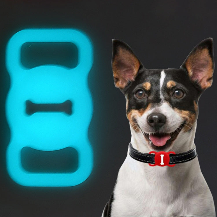 Shockproof Anti-scratch Silicone Case Protective Cover, Style: Bones, For AirTag