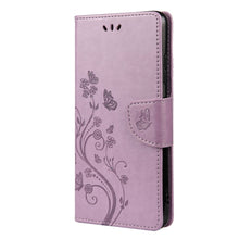 Load image into Gallery viewer, Butterfly Flower Pattern Horizontal Flip Leather Case with Holder &amp; Card Slots &amp; Wallet, For Samsung Galaxy A22 5G, For Sony Xperia 10 III, For Xiaomi Mi 11