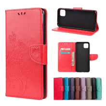 Load image into Gallery viewer, Butterfly Flower Pattern Horizontal Flip Leather Case with Holder &amp; Card Slots &amp; Wallet, For Samsung Galaxy A22 5G, For Sony Xperia 10 III, For Xiaomi Mi 11