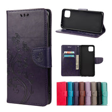Load image into Gallery viewer, Butterfly Flower Pattern Horizontal Flip Leather Case with Holder &amp; Card Slots &amp; Wallet, For Samsung Galaxy A22 5G, For Sony Xperia 10 III, For Xiaomi Mi 11