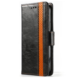 CaseNeo Business Splicing Dual Magnetic Buckle Horizontal Flip PU Leather Case with Holder & Card Slots & Wallet, For iPhone 12 / 12 Pro, For iPhone 12 Pro Max, For iPhone 11 Pro, For iPhone 11, For iPhone 11 Pro Max