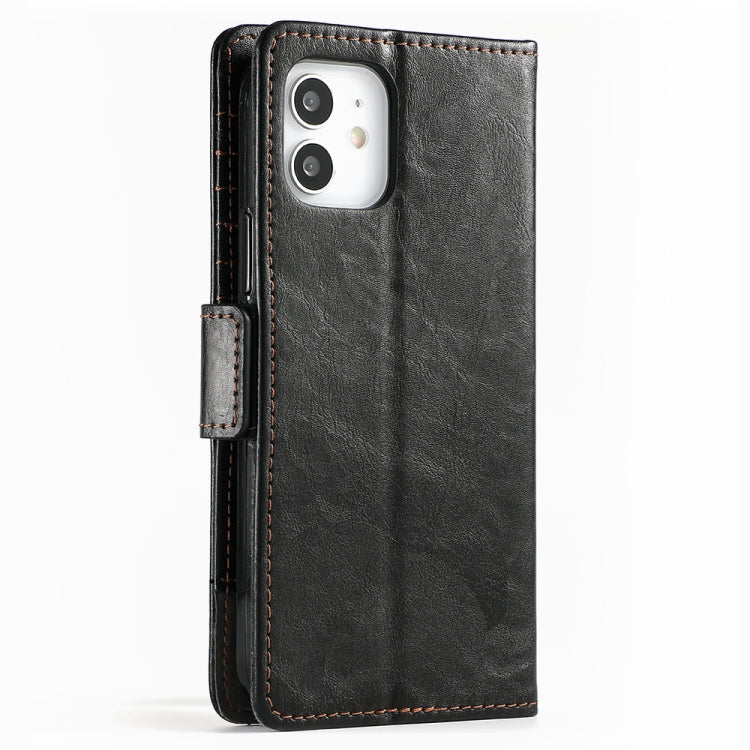 CaseNeo Business Splicing Dual Magnetic Buckle Horizontal Flip PU Leather Case with Holder & Card Slots & Wallet, For iPhone 12 / 12 Pro, For iPhone 12 Pro Max, For iPhone 11 Pro, For iPhone 11, For iPhone 11 Pro Max