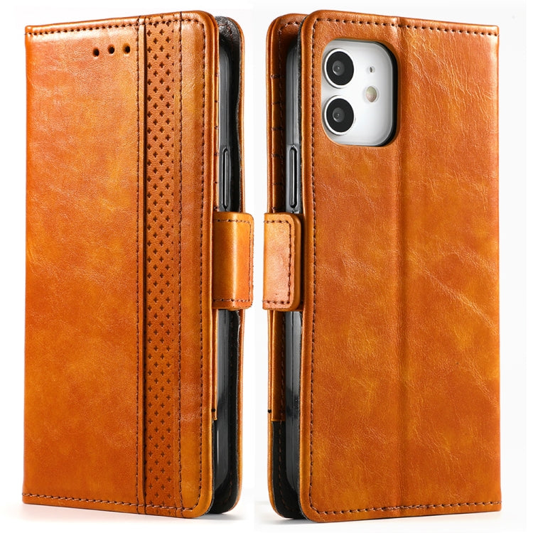 CaseNeo Business Splicing Dual Magnetic Buckle Horizontal Flip PU Leather Case with Holder & Card Slots & Wallet, For iPhone 12 / 12 Pro, For iPhone 12 Pro Max, For iPhone 11 Pro, For iPhone 11, For iPhone 11 Pro Max