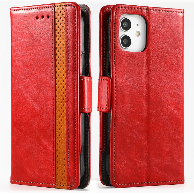CaseNeo Business Splicing Dual Magnetic Buckle Horizontal Flip PU Leather Case with Holder & Card Slots & Wallet, For iPhone 12 mini, For iPhone 12 / 12 Pro, For iPhone 12 Pro Max, For iPhone 11 Pro, For iPhone 11, For iPhone 11 Pro Max