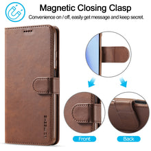 Load image into Gallery viewer, LC.IMEEKE Calf Texture Horizontal Flip Leather Case with Holder &amp; Card Slots &amp; Wallet, For Xiaomi Redmi Note 10 5G / Poco M3 Pro, For Samsung Galaxy A03s 164mm, For Samsung Galaxy A22 4G