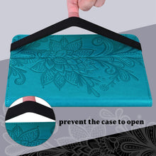 Load image into Gallery viewer, Lace Flower Embossing Pattern Horizontal Flip Leather Case with Holder &amp; Card Slots &amp; Wallet &amp; Photo Frame &amp; Sleep / Wake-up Function, For iPad 9.7 2018 / 9.7  2017 / Air 2 / Air, For iPad mini  2019 / 4 / 3 / 2 / 1, For iPad Pro 10.5 2017 / 10.2 2019 ...