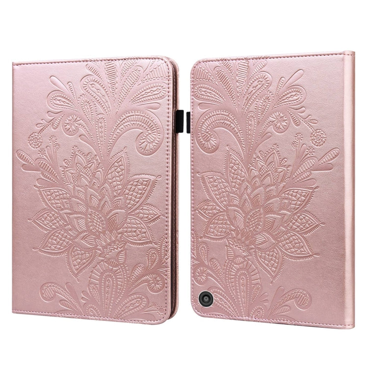 Lace Flower Embossing Pattern Horizontal Flip Leather Case with Holder & Card Slots & Wallet & Photo Frame & Sleep / Wake-up Function, For iPad 9.7 2018 / 9.7  2017 / Air 2 / Air, For iPad mini  2019 / 4 / 3 / 2 / 1, For iPad Pro 10.5 2017 / 10.2 2019 ...