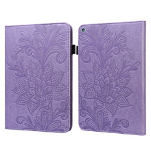 Load image into Gallery viewer, Lace Flower Embossing Pattern Horizontal Flip Leather Case with Holder &amp; Card Slots &amp; Wallet &amp; Photo Frame &amp; Sleep / Wake-up Function, For iPad 9.7 2018 / 9.7  2017 / Air 2 / Air, For iPad mini  2019 / 4 / 3 / 2 / 1, For iPad Pro 10.5 2017 / 10.2 2019 ...