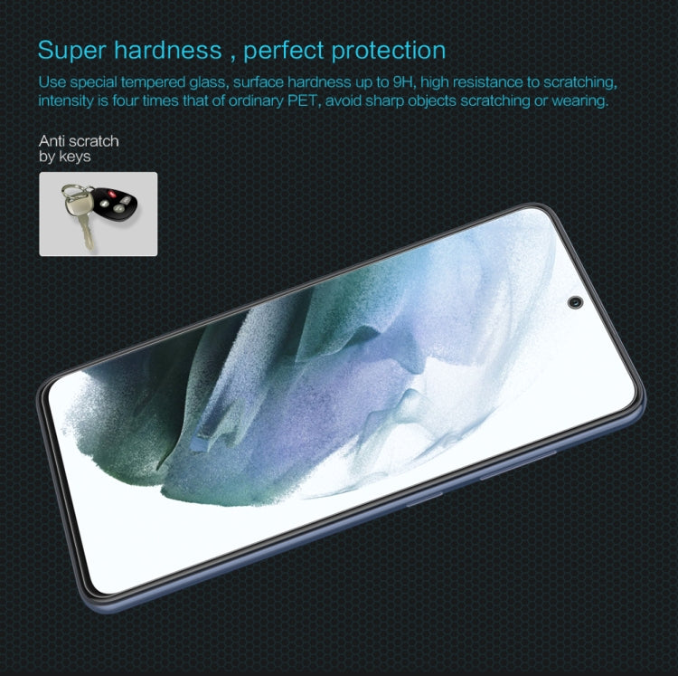 NILLKIN 0.33mm 9H Amazing H Explosion-proof Tempered Glass Film, For Samsung Galaxy S21 FE 5G