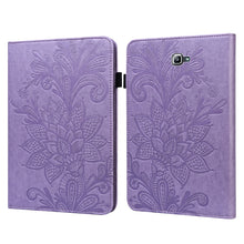 Load image into Gallery viewer, Lace Flower Embossing Pattern Horizontal Flip Leather Case with Holder &amp; Card Slots &amp; Wallet &amp; Photo Frame, For Samsung Galaxy Tab A A6 10.1 inch 2016, For Samsung Galaxy Tab S2 9.7 T810/T815, For Samsung Galaxy Tab A 10.1 2019 T510                    ...