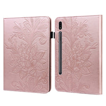 Load image into Gallery viewer, Lace Flower Embossing Pattern Horizontal Flip Leather Case with Holder &amp; Card Slots &amp; Wallet &amp; Photo Frame, For Samsung Galaxy Tab A A6 10.1 inch 2016, For Samsung Galaxy Tab S2 9.7 T810/T815, For Samsung Galaxy Tab A 10.1 2019 T510                    ...