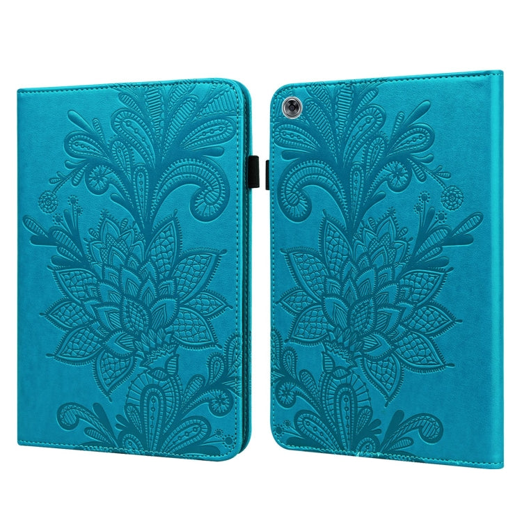 Lace Flower Embossing Pattern Horizontal Flip Leather Case with Holder & Card Slots & Wallet & Photo Frame, For Huawei MediaPad M5 Lite, For Amazon Kindle Fire HD 8 2019/2018/2017/2016, For Amazon Kindle Fire HD 10 2021 / HD 10 Plus 2021               ...