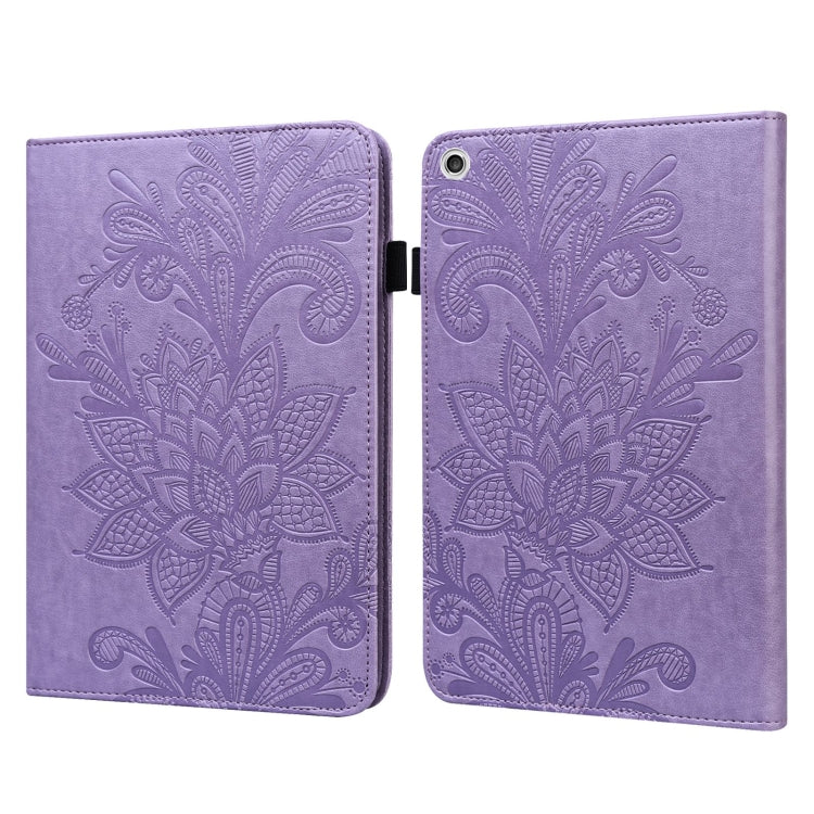 Lace Flower Embossing Pattern Horizontal Flip Leather Case with Holder & Card Slots & Wallet & Photo Frame, For Huawei MediaPad M5 Lite, For Amazon Kindle Fire HD 8 2019/2018/2017/2016, For Amazon Kindle Fire HD 10 2021 / HD 10 Plus 2021               ...