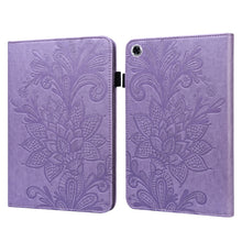 Load image into Gallery viewer, Lace Flower Embossing Pattern Horizontal Flip Leather Case with Holder &amp; Card Slots &amp; Wallet &amp; Photo Frame, For Huawei MediaPad M5 Lite, For Amazon Kindle Fire HD 8 2019/2018/2017/2016, For Amazon Kindle Fire HD 10 2021 / HD 10 Plus 2021               ...