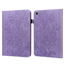 Load image into Gallery viewer, Lace Flower Embossing Pattern Horizontal Flip Leather Case with Holder &amp; Card Slots &amp; Wallet &amp; Photo Frame, For Huawei MediaPad M5 Lite, For Amazon Kindle Fire HD 8 2019/2018/2017/2016, For Amazon Kindle Fire HD 10 2021 / HD 10 Plus 2021               ...