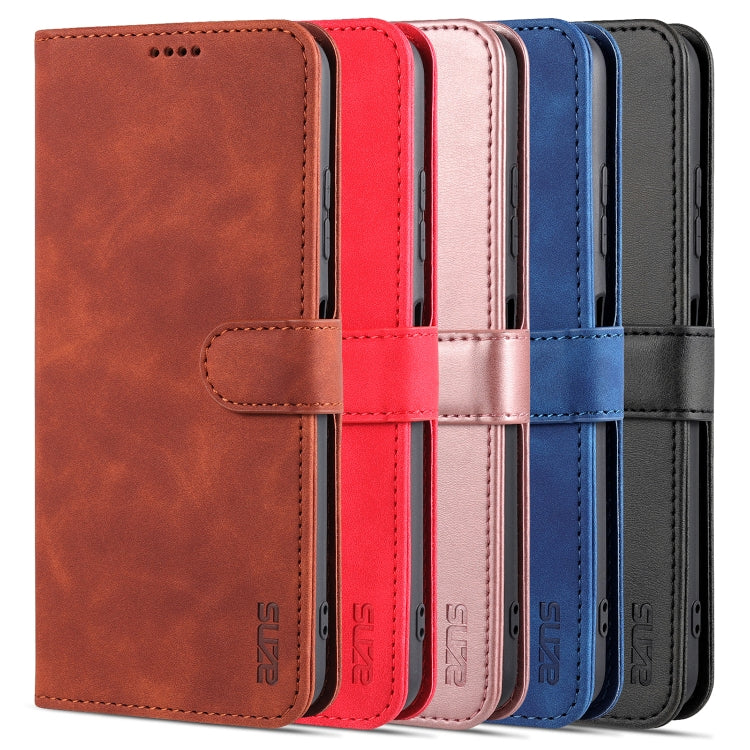 AZNS Skin Feel Calf Texture Horizontal Flip Leather Case with Card Slots & Holder & Wallet, For Samsung Galaxy A22 5G, For Samsung Galaxy A32 4G