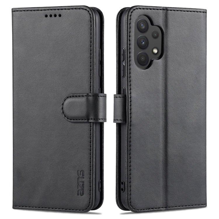 AZNS Skin Feel Calf Texture Horizontal Flip Leather Case with Card Slots & Holder & Wallet, For Samsung Galaxy A22 5G, For Samsung Galaxy A32 4G