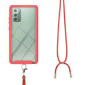 Starry Sky Solid Color Series Shockproof PC + TPU Protective Case with Neck Strap, For Samsung Galaxy Note20, For Samsung Galaxy S20 FE 5G / 4G, For Samsung Galaxy S21+ 5G, For Samsung Galaxy S21 FE, For Samsung Galaxy S21 5G