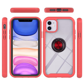 Starry Sky Solid Color Series Shockproof PC + TPU Protective Case with Ring Holder & Magnetic Function, For iPhone 11, For iPhone 11 Pro, For iPhone 11 Pro Max, For iPhone 12 mini, For iPhone 12 / 12 Pro, For iPhone 12 Pro Max                          ...