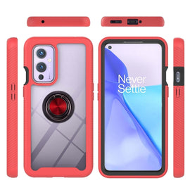Starry Sky Solid Color Series Shockproof PC + TPU Protective Case with Ring Holder & Magnetic Function, For OnePlus 9, For OnePlus Nord N200 5G, For OPPO A53, For OPPO A54 5G / A74 5G / A93 5G, For OPPO A94 4G / Reno5 Lite, For Xiaomi Mi 10T / 10T Pro ...