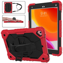 Load image into Gallery viewer, Contrast Color Robot Shockproof Silicon + PC Protective Case with Holder &amp; Shoulder Strap, For iPad 9.7 (2018) &amp; (2017) / Air 2 / Air