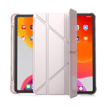 Load image into Gallery viewer, Multi-folding Horizontal Flip PU Leather + TPU Aitbag Shockproof Half Paste Case with Holder &amp; Pen Slot &amp; Sleep / Wake-up Function, For iPad Pro 11 2022 / 2020/2021