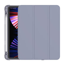 Load image into Gallery viewer, 3-folding Horizontal Flip PU Leather + TPU Aitbag Shockproof Half Paste Case with Holder &amp; Pen Slot &amp; Sleep / Wake-up Function, For iPad Pro 11 2022 / 2020/2021