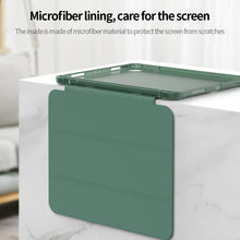 Load image into Gallery viewer, 3-folding Horizontal Flip PU Leather + TPU Aitbag Shockproof Half Paste Case with Holder &amp; Pen Slot &amp; Sleep / Wake-up Function, For iPad Pro 11 2022 / 2020/2021