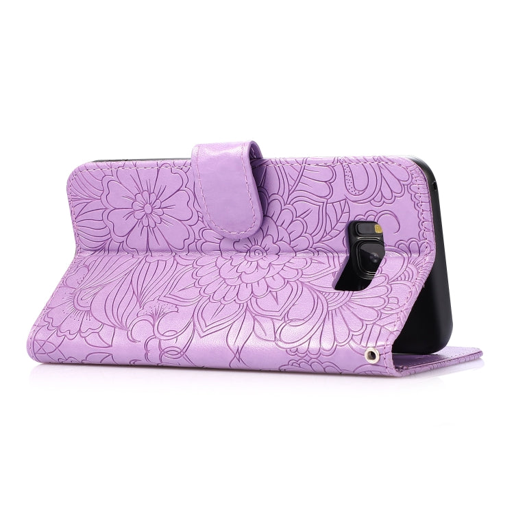 Skin Feel Embossed Sunflower Horizontal Flip Leather Case with Holder & Card Slots & Wallet & Lanyard, For Samsung Galaxy S8+, For Samsung Galaxy A12, For Samsung Galaxy A42 5G, For Samsung Galaxy A32 4G, For Samsung Galaxy A32 5G, For Samsung Galaxy A...