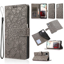 Load image into Gallery viewer, Skin Feel Embossed Sunflower Horizontal Flip Leather Case with Holder &amp; Card Slots &amp; Wallet &amp; Lanyard, For Samsung Galaxy S8+, For Samsung Galaxy A12, For Samsung Galaxy A42 5G, For Samsung Galaxy A32 4G, For Samsung Galaxy A32 5G, For Samsung Galaxy A...
