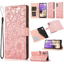 Load image into Gallery viewer, Skin Feel Embossed Sunflower Horizontal Flip Leather Case with Holder &amp; Card Slots &amp; Wallet &amp; Lanyard, For Samsung Galaxy S8+, For Samsung Galaxy A12, For Samsung Galaxy A42 5G, For Samsung Galaxy A32 4G, For Samsung Galaxy A32 5G, For Samsung Galaxy A...