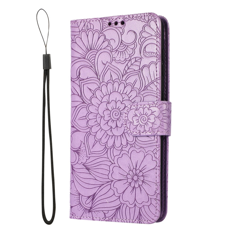 Skin Feel Embossed Sunflower Horizontal Flip Leather Case with Holder & Card Slots & Wallet & Lanyard, For Samsung Galaxy S21 5G, For Samsung Galaxy S21 FE, For Samsung Galaxy A21s, For Samsung Galaxy Note20, For Samsung Galaxy 5G / 4G                 ...