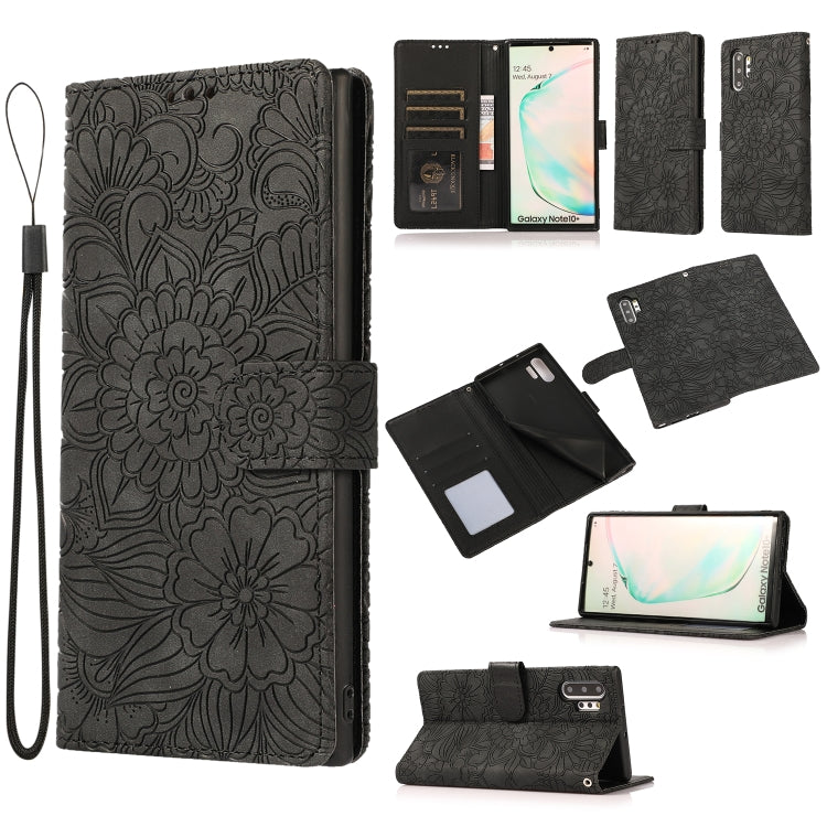 Skin Feel Embossed Sunflower Horizontal Flip Leather Case with Holder & Card Slots & Wallet & Lanyard, For Samsung Galaxy S21 5G, For Samsung Galaxy S21 FE, For Samsung Galaxy A21s, For Samsung Galaxy Note20, For Samsung Galaxy 5G / 4G                 ...