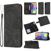 Load image into Gallery viewer, Skin Feel Embossed Sunflower Horizontal Flip Leather Case with Holder &amp; Card Slots &amp; Wallet &amp; Lanyard, For Samsung Galaxy Note9, For Samsung Galaxy Note20 Ultra, For Samsung Galaxy S20 Ultra, For Samsung Galaxy S21 Ultra 5G, For Samsung Galaxy A30s    ...