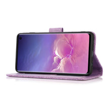 Load image into Gallery viewer, Skin Feel Embossed Sunflower Horizontal Flip Leather Case with Holder &amp; Card Slots &amp; Wallet &amp; Lanyard, For Samsung Galaxy S10+, For Samsung Galaxy S10e, For Samsung Galaxy A20s, For Samsung Galaxy A40, For Samsung Galaxy Note8, For Samsung Galaxy J6   ...