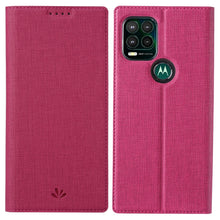 Load image into Gallery viewer, ViLi DMX Series Shockproof TPU + PU Leather Magnetic Attraction Horizontal Flip Case with Card Slot &amp; Holder, For Motorola Moto G Stylus 5G, For Samsung Galaxy A03s 4G 166mm