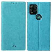 Load image into Gallery viewer, ViLi DMX Series Shockproof TPU + PU Leather Magnetic Attraction Horizontal Flip Case with Card Slot &amp; Holder, For Motorola Moto G Stylus 5G, For Samsung Galaxy A03s 4G 166mm