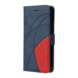 Dual-color Splicing Horizontal Flip PU Leather Case with Holder & Card Slots & Wallet, For Xiaomi Redmi Note 9 5G CN Version, For Xiaomi Redmi 9, For Xiaomi Redmi 9A, For Xiaomi Redmi 9C, For Xiaomi Redmi K40 / K40 Pro / Poco F3                        ...