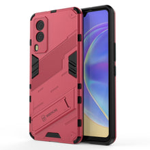 Load image into Gallery viewer, Punk Armor 2 in 1 PC + TPU Shockproof Case with Invisible Holder, For Samsung Galaxy A72 5G / 4G, For vivo V21e 5G