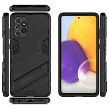 Load image into Gallery viewer, Punk Armor 2 in 1 PC + TPU Shockproof Case with Invisible Holder, For Samsung Galaxy A72 5G / 4G, For vivo V21e 5G