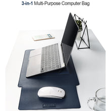 Load image into Gallery viewer, PU06 3 in 1 PU Multifunctional Laptop Bag, 13.3 inch, 14.1-15.4 inch