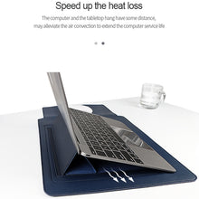Load image into Gallery viewer, PU06 3 in 1 PU Multifunctional Laptop Bag, 13.3 inch, 14.1-15.4 inch