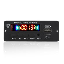 Load image into Gallery viewer, JX-808BT Car 12V Audio MP3 Player Decoder Board FM Radio USB, with Bluetooth / Remote Control / Recording, JX-808BT